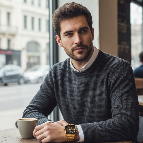 Montre Skmei 2025 avec bracelet en acier inoxydable