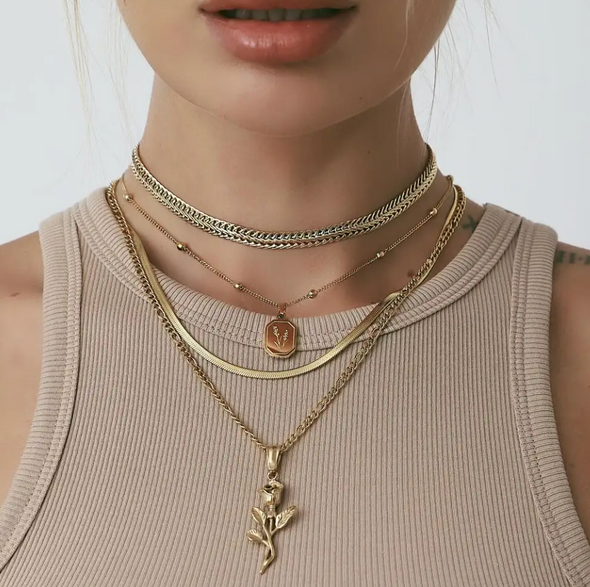 Collier Flower  - Le cadeau Idéal❤️