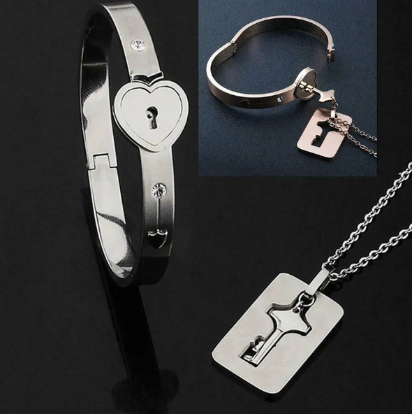 Bracelet Serrure Couple