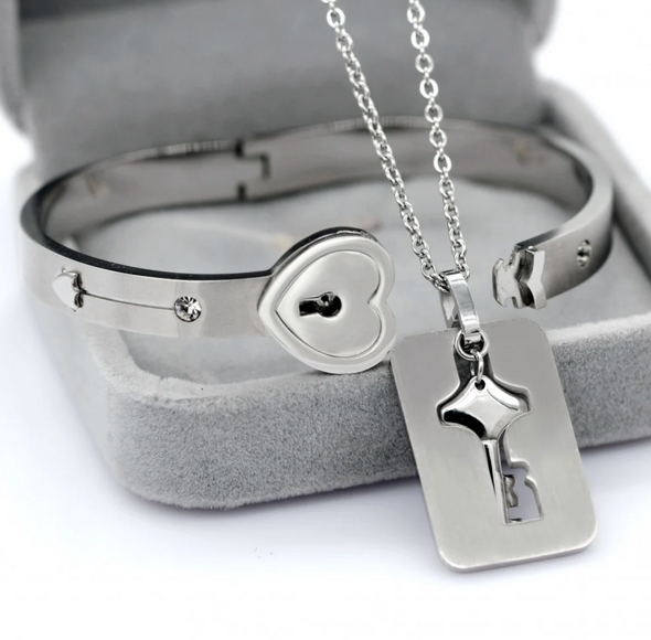 Bracelet Serrure Couple