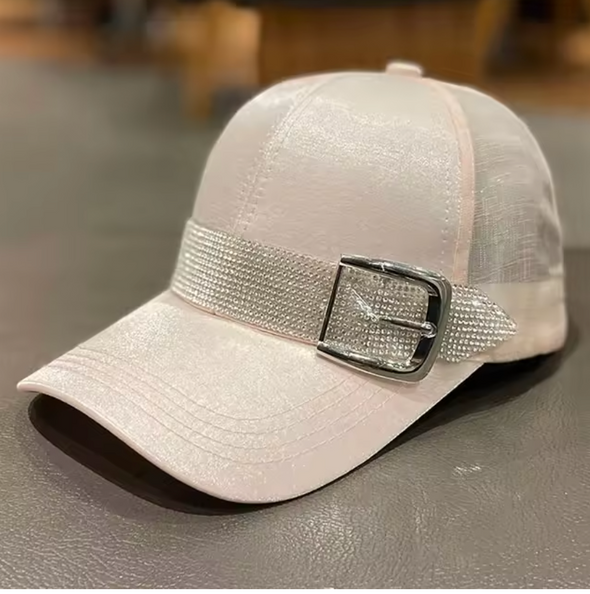 Casquette pour Femme avec Bande en Strass - Tendance 2024