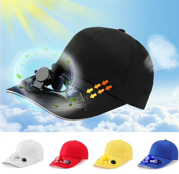 Casquette avec ventilateur solaire - 2024