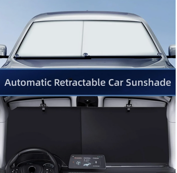 Pare-soleil de voiture rétractable automatique