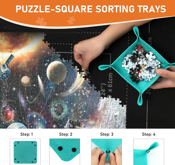 Tapis antidérapant pour Puzzle