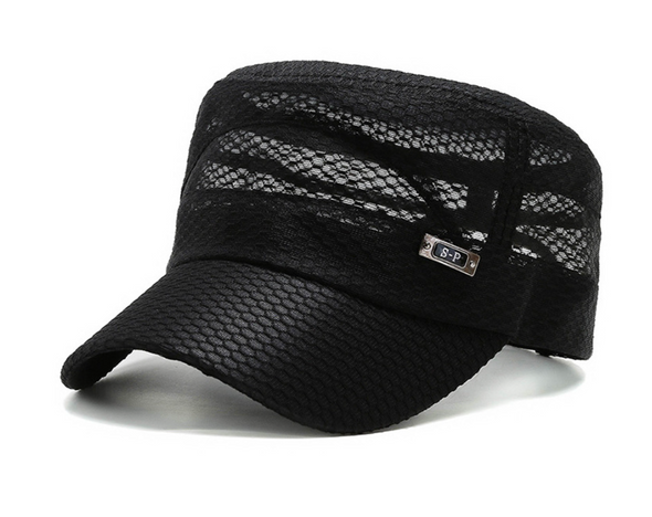Casquette Militaire pour Homme en Maille Respirante