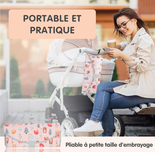 Organisateur pliable et imperméable avec poches multifonctionnelles