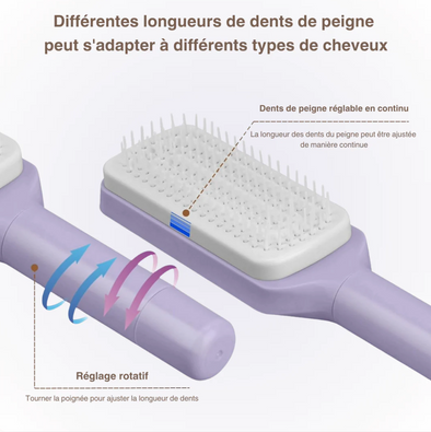 La brosse révolutionnaire HairClear®