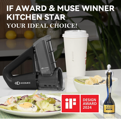 Coupe-Légumes Électrique Sans Fil  – 4 Lames Multifonctions, Portable & Rechargeable