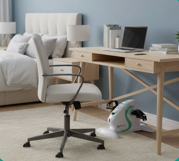 VitaFite™ – Le Mini Pédalier Électrique Motorisé qui Fait Bouger Votre Santé, Même Assis