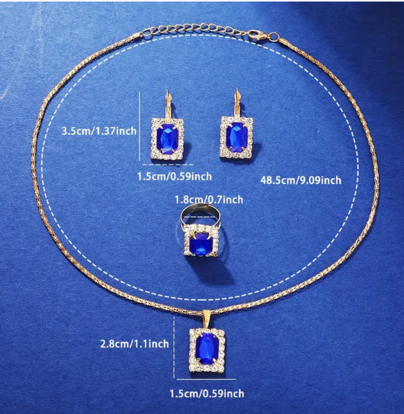 Tendance 2024- Ensemble de 6 pièces Avec Montre en Cuir