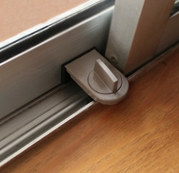 X2 Pack Serrure  pour porte et fenêtre coulissantes- Protection Anti-Vol