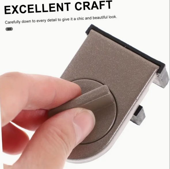 X2 Pack Serrure  pour porte et fenêtre coulissantes- Protection Anti-Vol