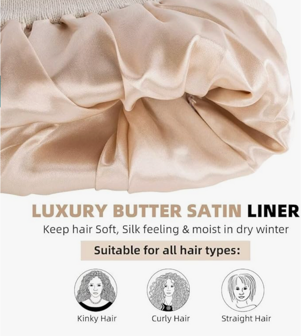 Bonnet d'hiver intérieur satin SYN©