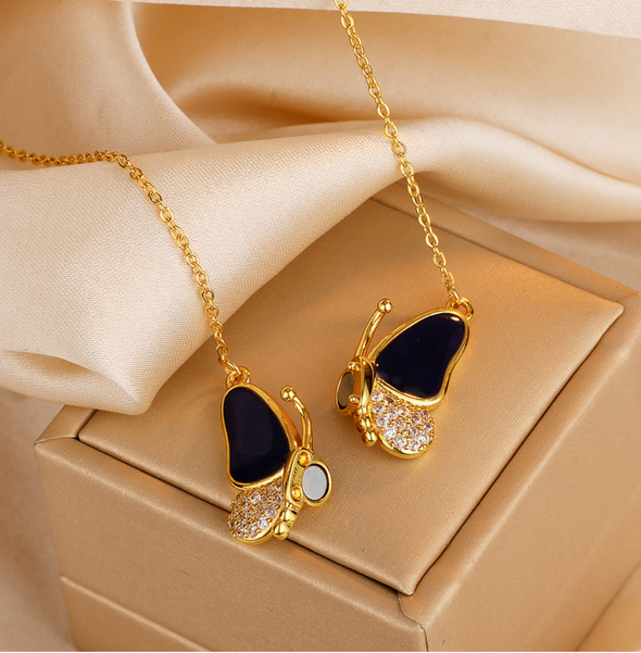 Collier d'humeur papillon - 2024