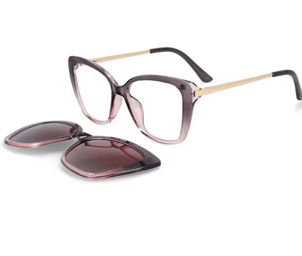 Lunettes 2 en 1  polarisées magnétique avec clip DX9879