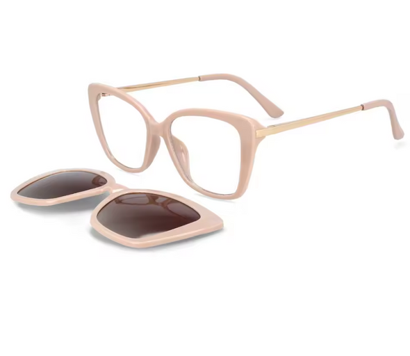 Lunettes 2 en 1  polarisées magnétique avec clip DX9879