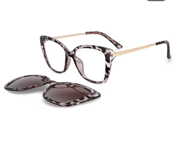 Lunettes 2 en 1  polarisées magnétique avec clip DX9879