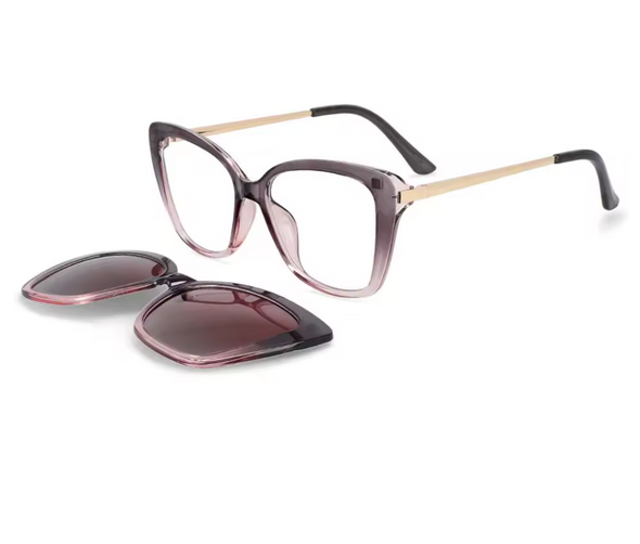 Lunettes 2 en 1  polarisées magnétique avec clip DX9879