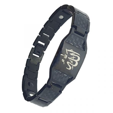 سوار طاقة مغناطيسي من ألياف الكربون الأسود