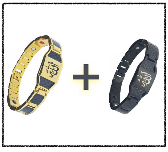 سوار مغناطيسي من ألياف الكربون الأسود